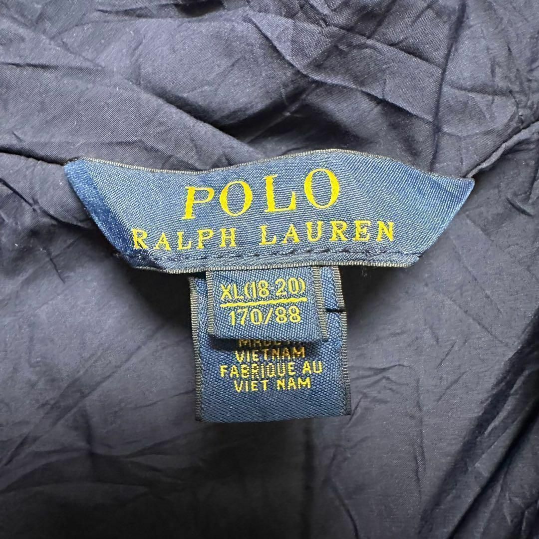 POLO RALPH LAUREN(ポロラルフローレン)のポロ　ラルフローレン　ダウン　レディース　XL 赤レッド　古着　ワンポイントロゴ レディースのジャケット/アウター(ダウンジャケット)の商品写真