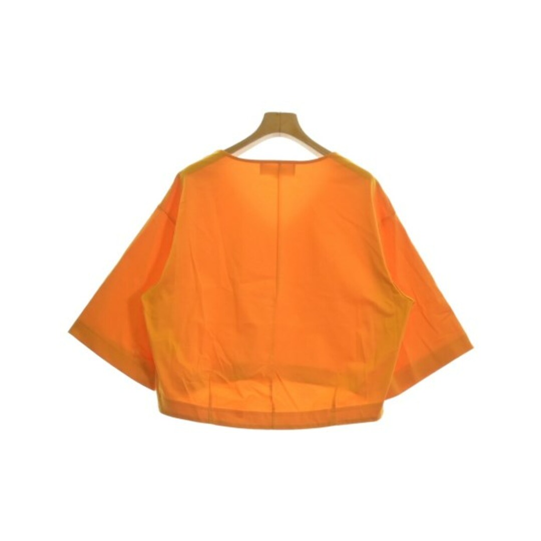 LE CIEL BLEU(ルシェルブルー)のLE CIEL BLEU Tシャツ・カットソー 36(S位) オレンジ 【古着】【中古】 レディースのトップス(カットソー(半袖/袖なし))の商品写真