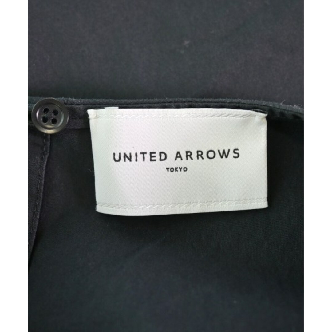 UNITED ARROWS(ユナイテッドアローズ)のUNITED ARROWS ユナイテッドアローズ ブラウス F 黒 【古着】【中古】 レディースのトップス(シャツ/ブラウス(長袖/七分))の商品写真