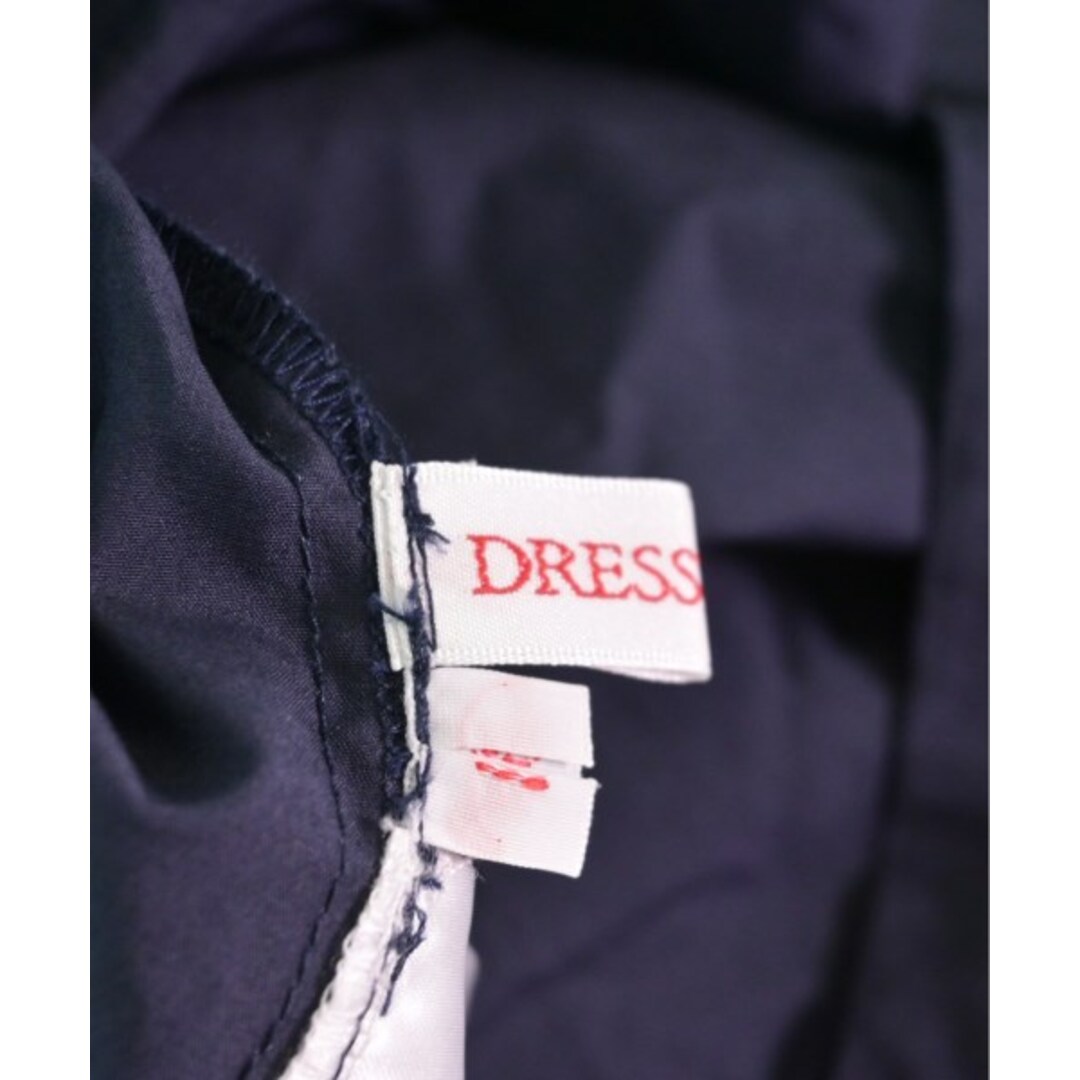 DRESSTERIOR(ドレステリア)のDRESSTERIOR ドレステリア ワンピース 36(S位) 紺 【古着】【中古】 レディースのワンピース(ひざ丈ワンピース)の商品写真