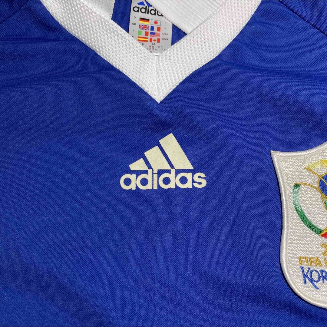 adidas(アディダス)のサッカー日本代表 2002 日韓W杯 フィリップトルシエ ユニフォーム 51 スポーツ/アウトドアのサッカー/フットサル(ウェア)の商品写真