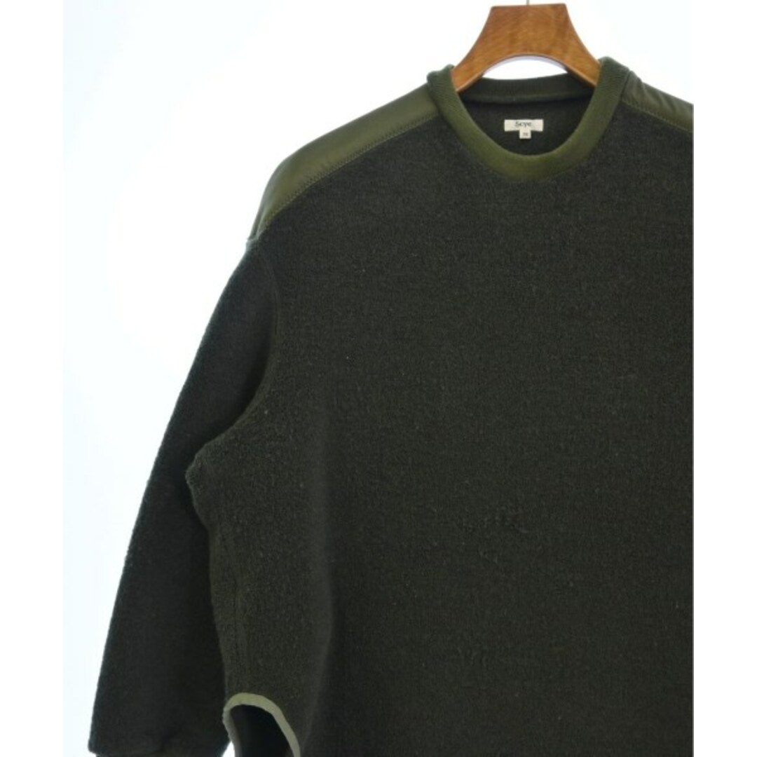 Scye(サイ)のSCYE サイ Tシャツ・カットソー 38(M位) 緑 【古着】【中古】 メンズのトップス(Tシャツ/カットソー(半袖/袖なし))の商品写真