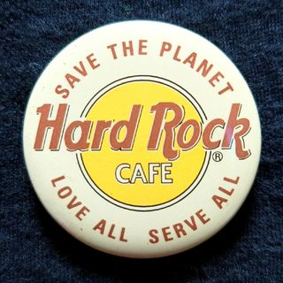 ハードロックカフェ(Hard Rock CAFE)の中古品 缶バッジ Hard Rock CAFE ハードロックカフェ ロゴマーク(バッジ/ピンバッジ)