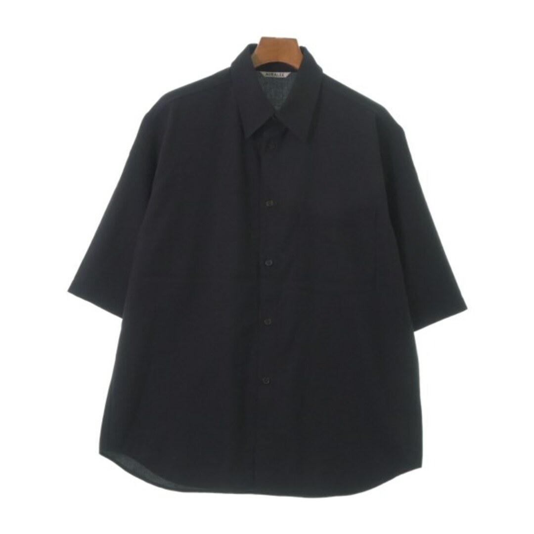AURALEE オーラリー カジュアルシャツ 4(M位) 濃紺