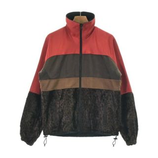 ジュンヤワタナベ(JUNYA WATANABE)のJUNYA WATANABE ブルゾン（その他） XS 赤x茶x黒(総柄) 【古着】【中古】(その他)