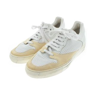 バレンシアガ(Balenciaga)のBALENCIAGA スニーカー EU40(25cm位) 白xベージュ 【古着】【中古】(スニーカー)