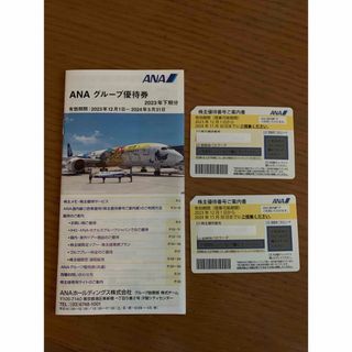 エーエヌエー(ゼンニッポンクウユ)(ANA(全日本空輸))の優待券ANA全日空(2枚)(航空券)