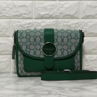 コーチ(COACH)のCOACH コーチ クロスボディ シグネチャー ジャカード 新作新品 希少(ショルダーバッグ)