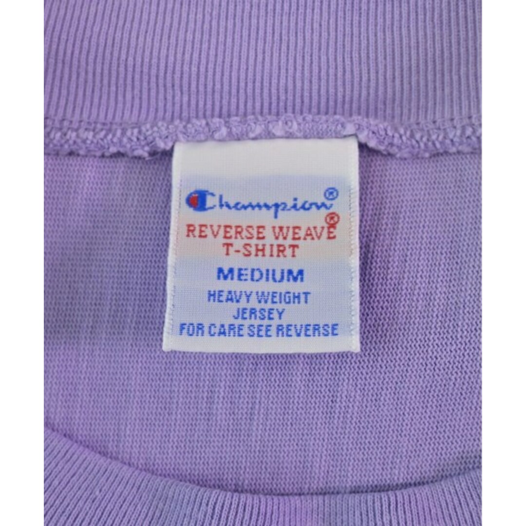 Champion(チャンピオン)のCHAMPION チャンピオン Tシャツ・カットソー M 紫 【古着】【中古】 レディースのトップス(カットソー(半袖/袖なし))の商品写真