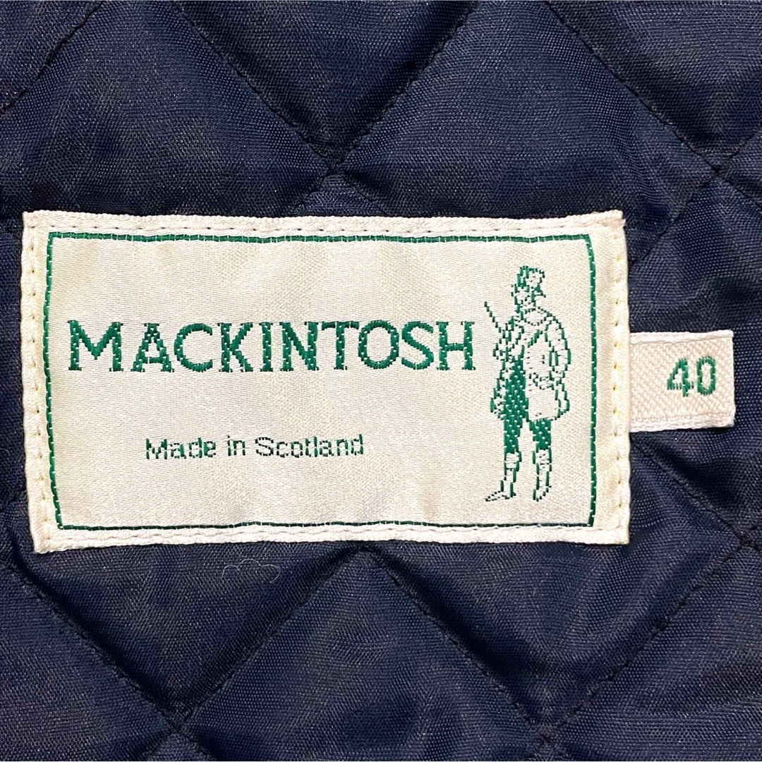 MACKINTOSH - マッキントッシュ ヴィンテージ キルティングジャケット ネイビー サイズ40の通販 by ばーくりー フォロー割り