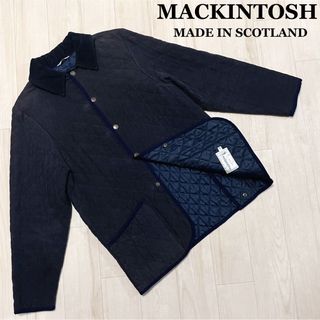 マッキントッシュ(MACKINTOSH)のマッキントッシュ ヴィンテージ キルティングジャケット ネイビー サイズ40(ブルゾン)