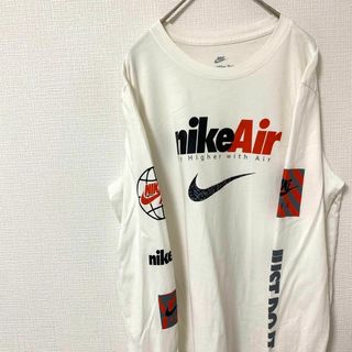 ナイキ(NIKE)のロンT ナイキ エアー スウッシュ ゼブラ コットン M(Tシャツ/カットソー(七分/長袖))