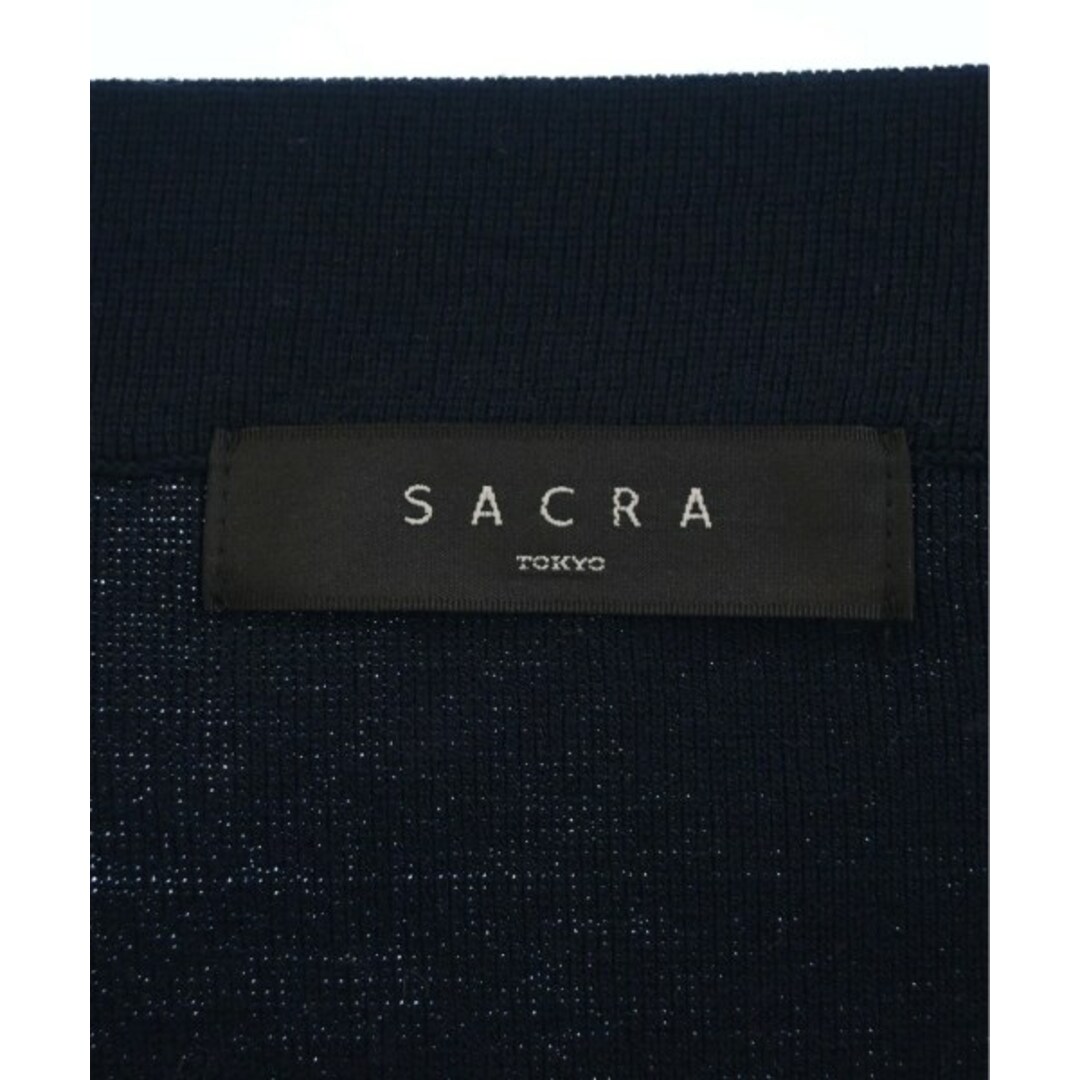 SACRA(サクラ)のSACRA サクラ ニット・セーター 38(M位) 紺 【古着】【中古】 レディースのトップス(ニット/セーター)の商品写真