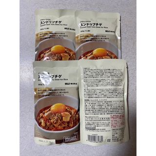 ムジルシリョウヒン(MUJI (無印良品))のスンドゥブチゲ 180g ✖️4(レトルト食品)