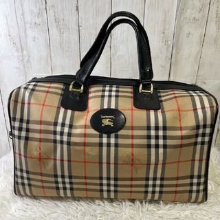 バーバリー(BURBERRY) ボストンバッグ(レディース)（ブラック/黒色系