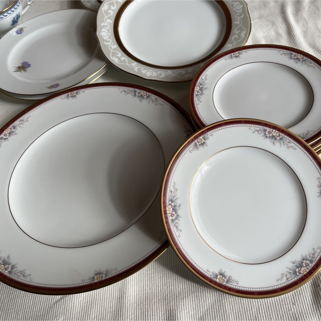 Noritake(ノリタケ)のノリタケ 大倉陶園 まとめ売り 14点セット インテリア/住まい/日用品のキッチン/食器(食器)の商品写真