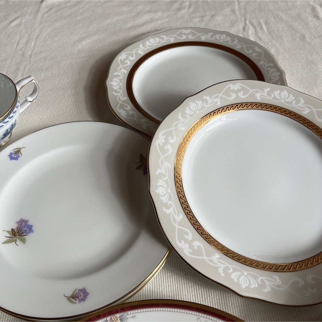 Noritake(ノリタケ)のノリタケ 大倉陶園 まとめ売り 14点セット インテリア/住まい/日用品のキッチン/食器(食器)の商品写真