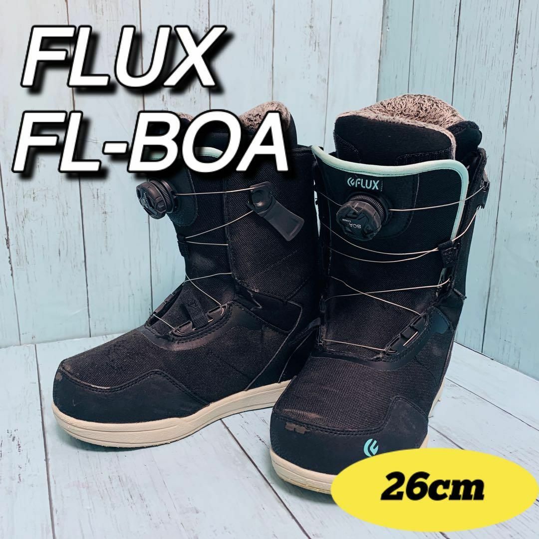 FLUX フラックス スノーボードブーツ　FL-BOA 26cm メンズ | フリマアプリ ラクマ