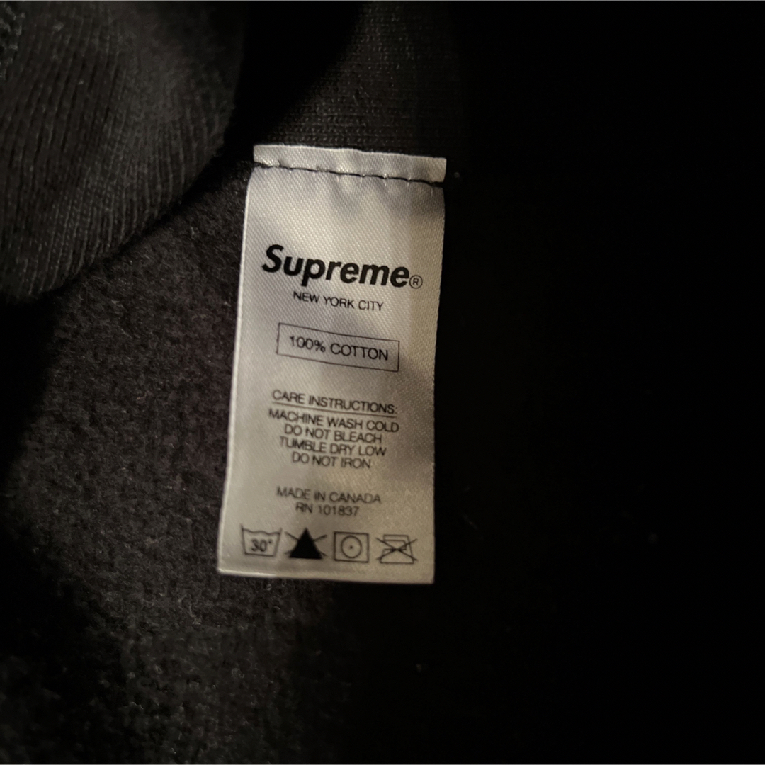 supreme 18FW BoxLogo Crewneck 黒　シュプリーム