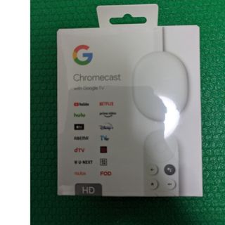 グーグル(Google)のクロームキャスト Chromecast Google TV HD(映像用ケーブル)