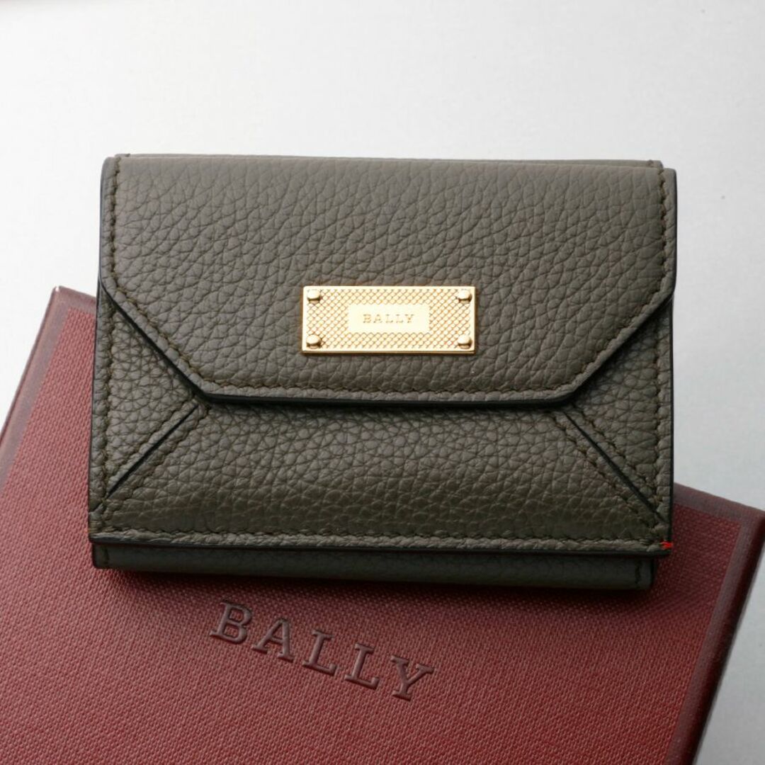 Bally - K3422M 未使用美品 バリー 本革 バイカラー 三つ折り ...