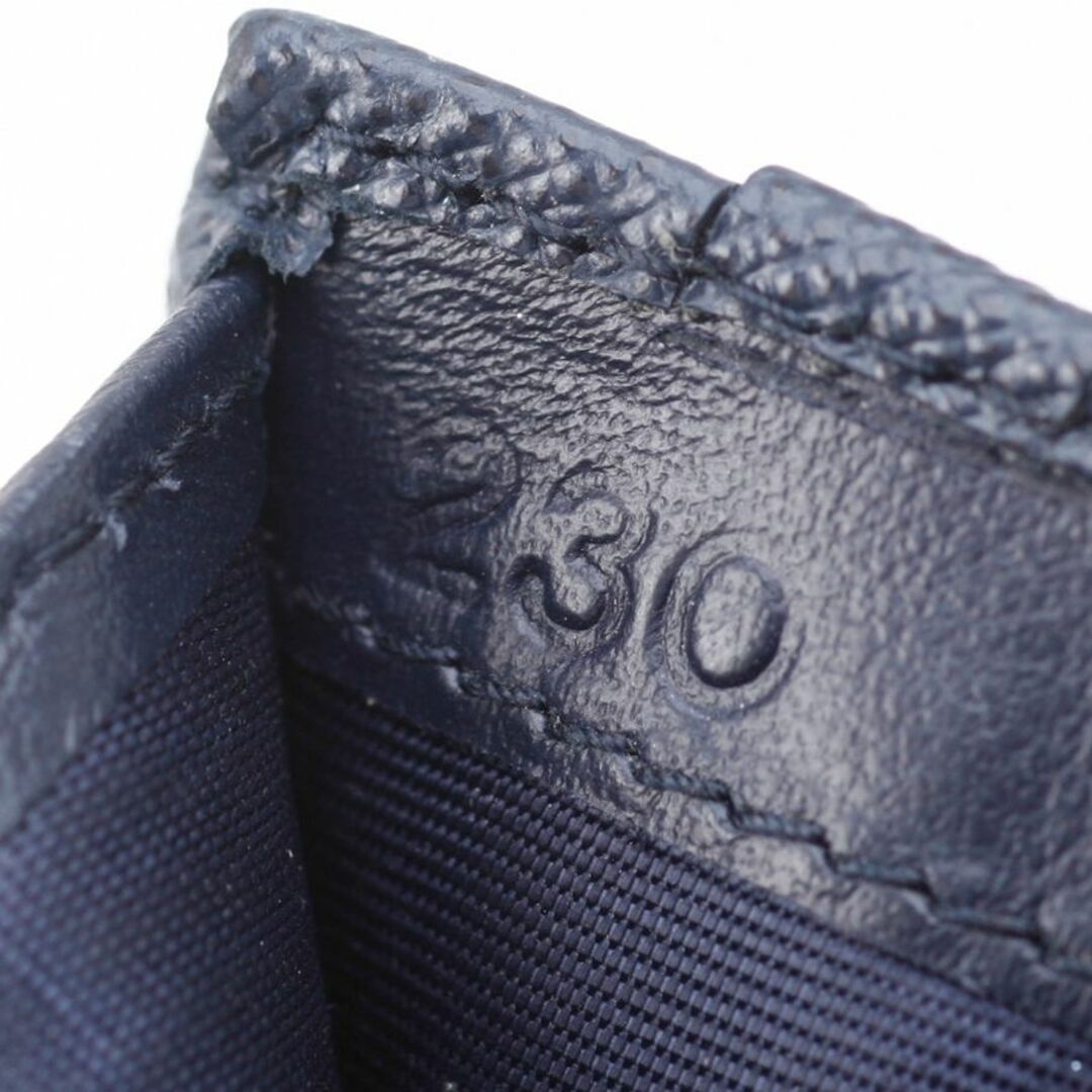 K3436M プラダ 三角ロゴ サフィアーノレザー ネイビー 二つ折 財布
