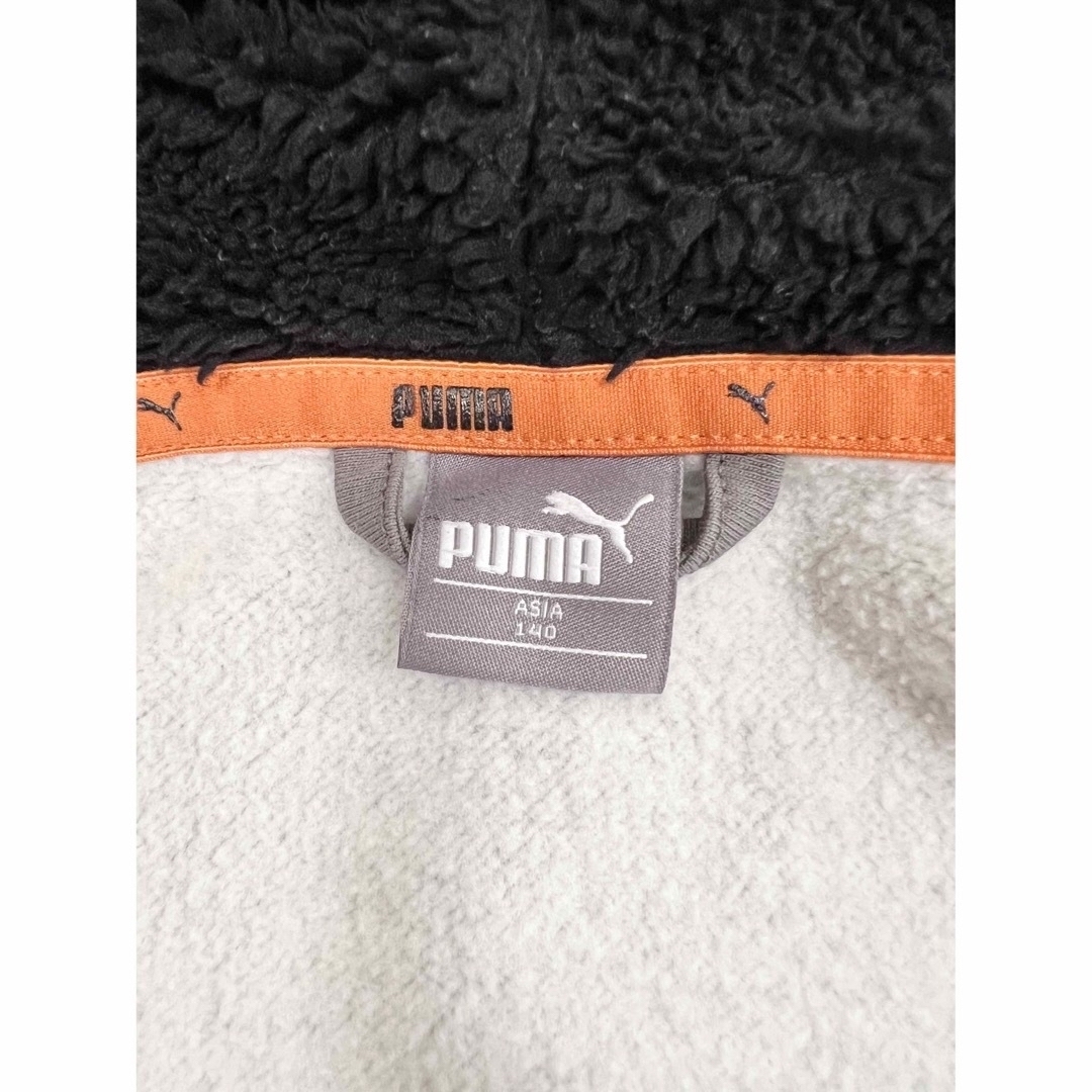 PUMA(プーマ)のPUMA  プーマ　パーカー　フード　140   グレー キッズ/ベビー/マタニティのキッズ服男の子用(90cm~)(ジャケット/上着)の商品写真