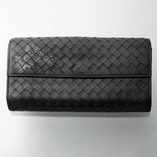 ボッテガヴェネタ(Bottega Veneta)のK3443M ボッテガ イントレ 本革 バタフライ 二つ折 長財布 ITALY製(長財布)