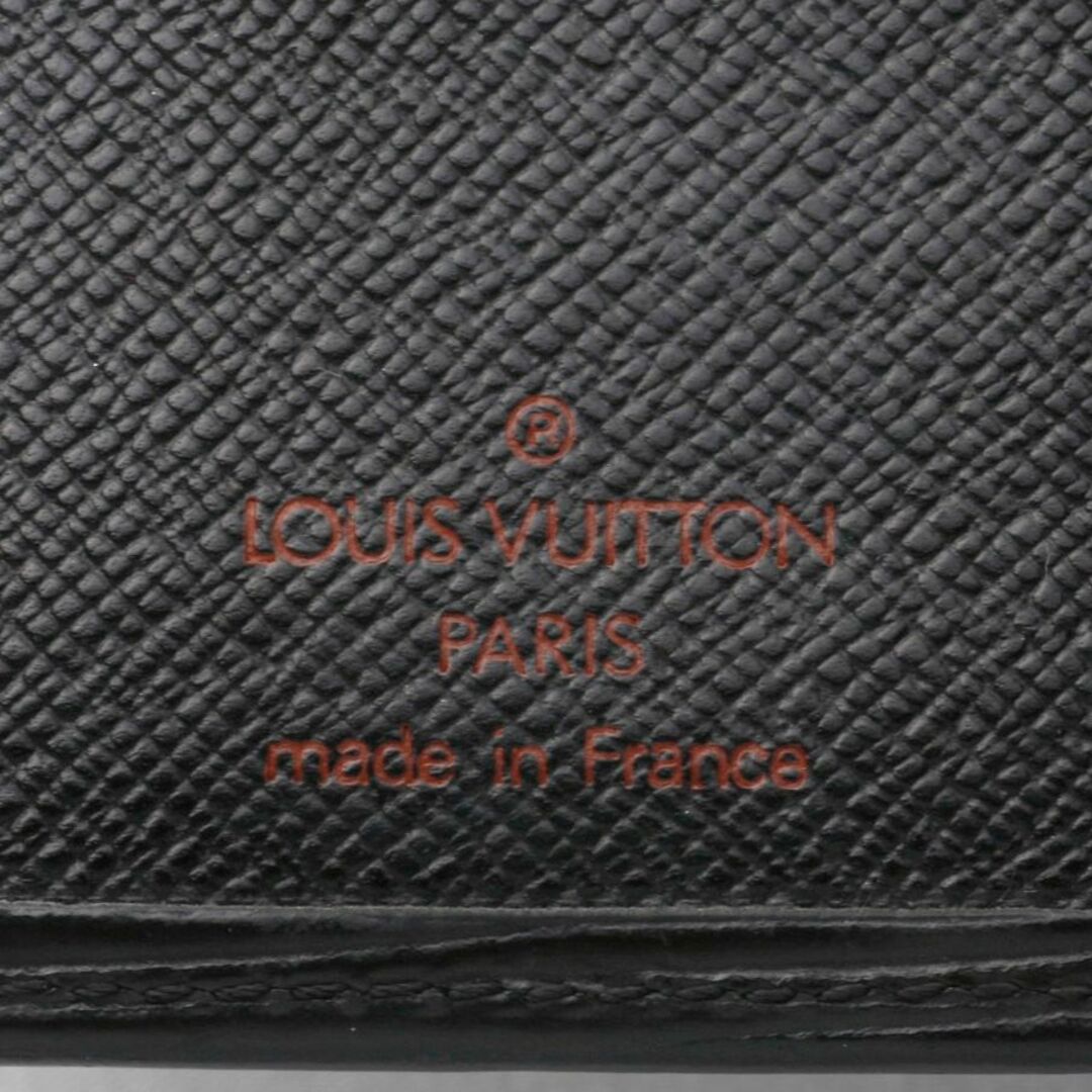 K3445M ルイヴィトン エピ ブラック 二つ折 財布 箱＆袋 France製