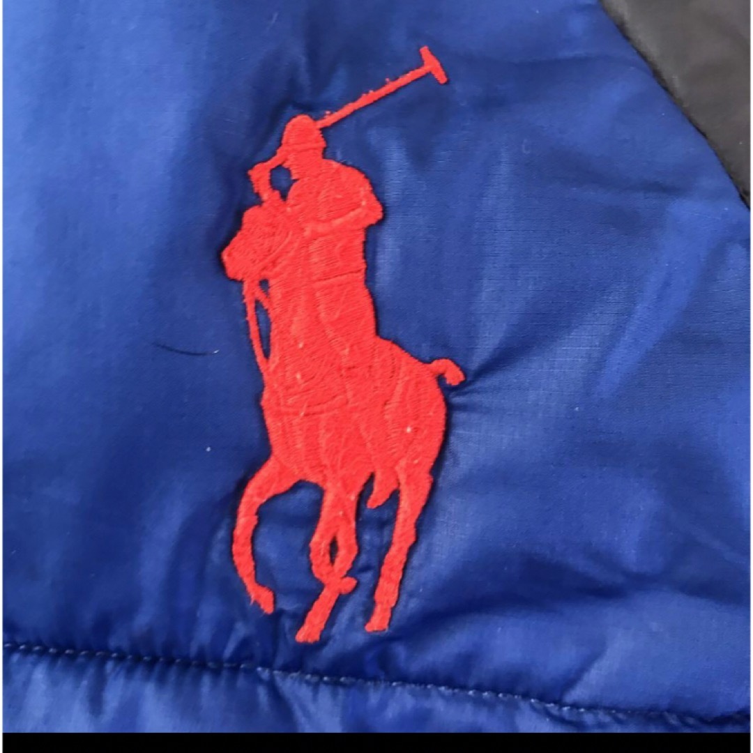 POLO RALPH LAUREN(ポロラルフローレン)の美品★ラルフローレン　ダウンコート★サイズ7 ポロビックポニー　ダウン130㌢ キッズ/ベビー/マタニティのキッズ服男の子用(90cm~)(ジャケット/上着)の商品写真