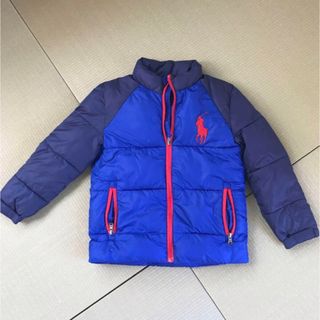 ポロラルフローレン(POLO RALPH LAUREN)の美品★ラルフローレン　ダウンコート★サイズ7 ポロビックポニー　ダウン130㌢(ジャケット/上着)