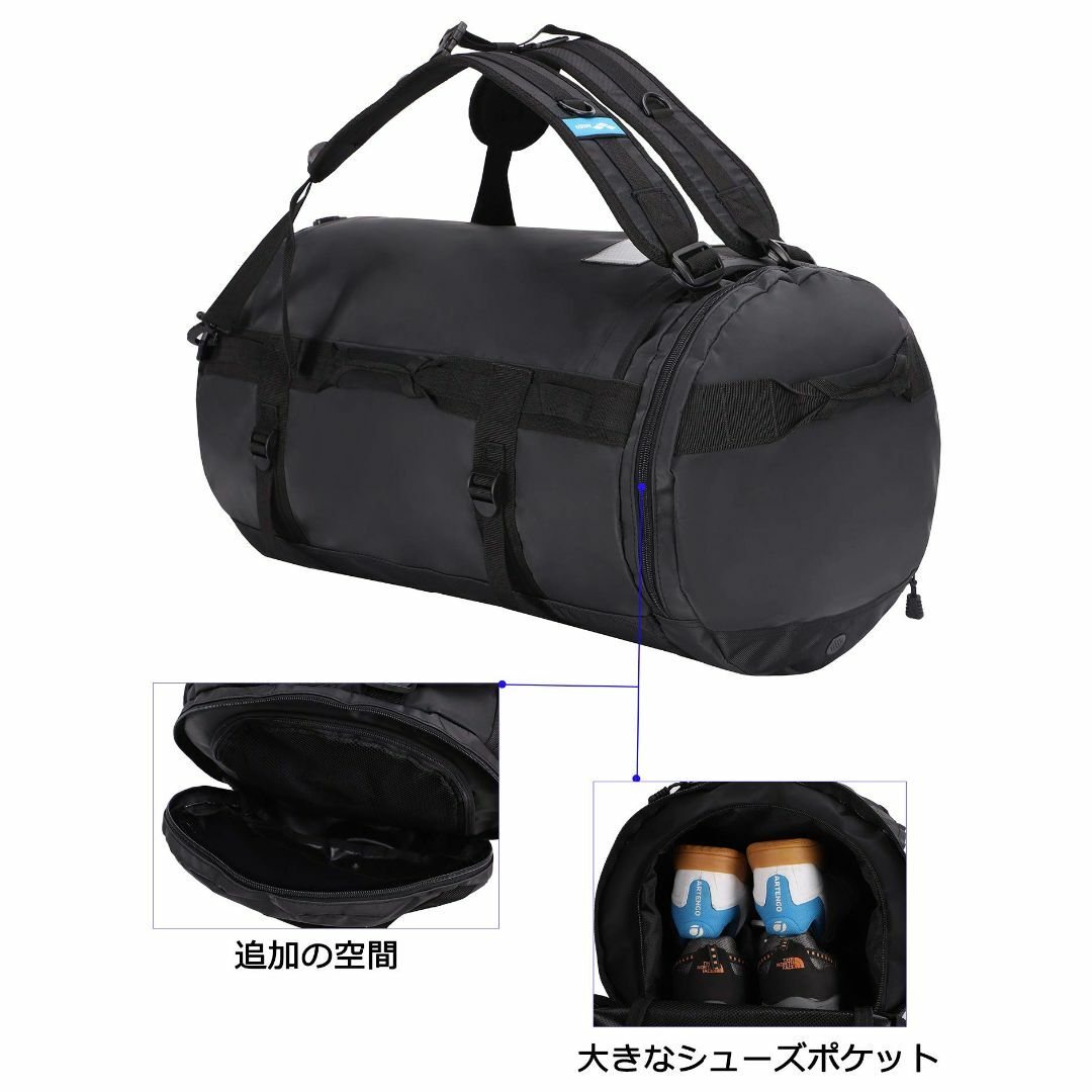 MIER ラージ アウトドア ダッフル バックパック スポーツ ジム バッグ バ その他のその他(その他)の商品写真