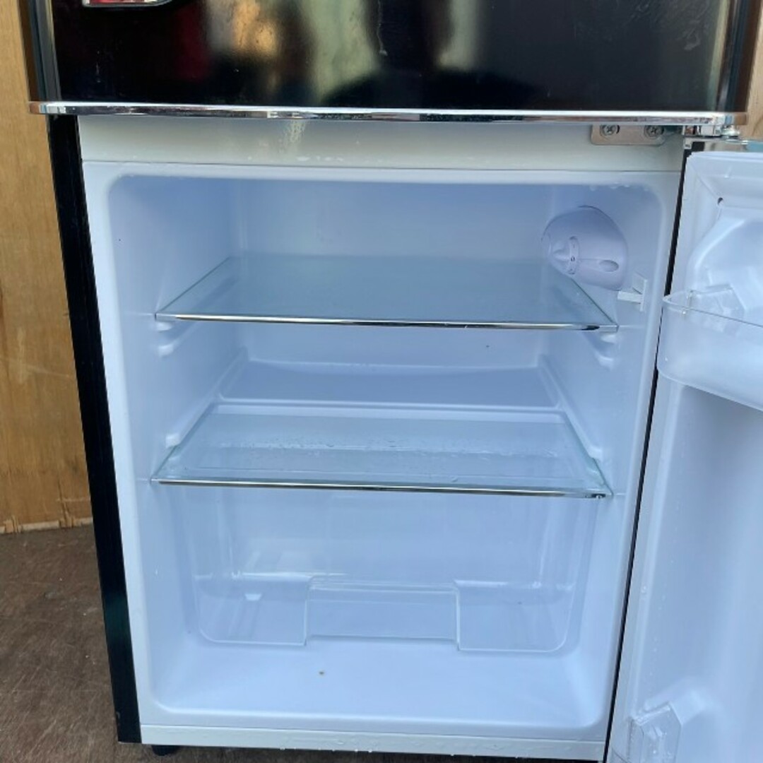 201C 冷蔵庫 小型 レトロデザイン 一人暮らし 2022年製 極美品の通販