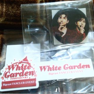 東方神起 White Garden ランダムカプセルトイ コードクリップ＆テープ(アイドルグッズ)