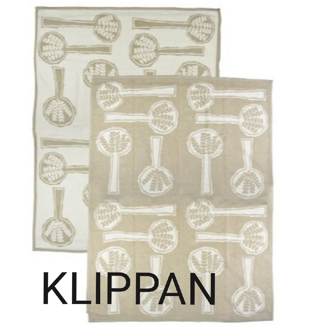 KLIPPAN(クリッパン)のクリッパン シュニール コットン ブランケット 180×140cm インテリア/住まい/日用品の寝具(毛布)の商品写真