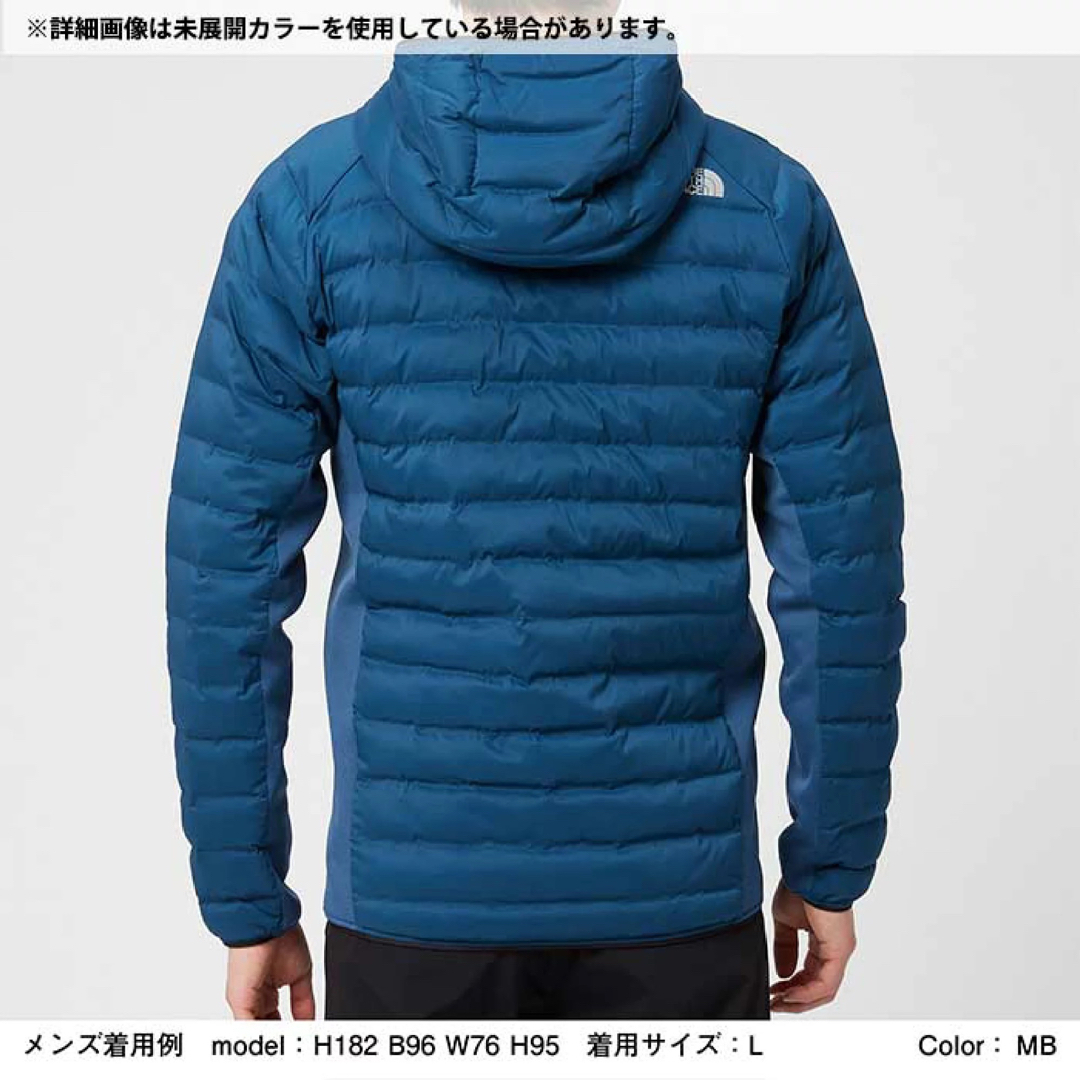 THE NORTH FACE(ザノースフェイス)の 新品　レッドランフーディ メンズ　ブラック　S メンズのジャケット/アウター(ダウンジャケット)の商品写真