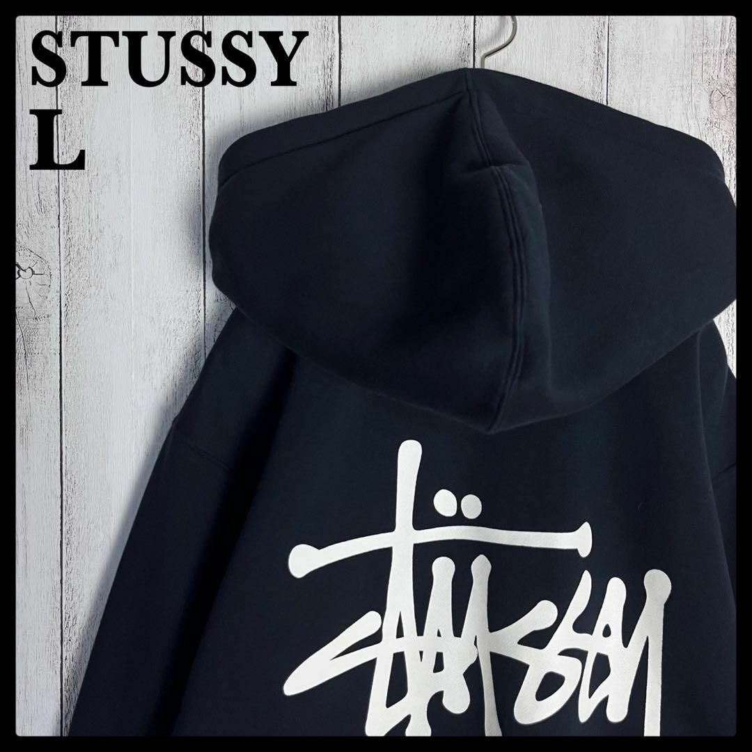 STUSSY - 【定番デザイン】ステューシー☆バックプリント入り ...