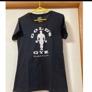 ゴールドジム(GOLD'S GYM)のゴールドジムTシャツ　レディースＬ(トレーニング用品)