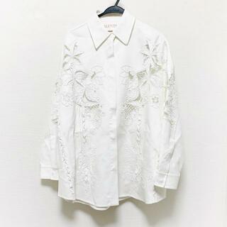 極美品！VALENTINOオフホワイトジャケット