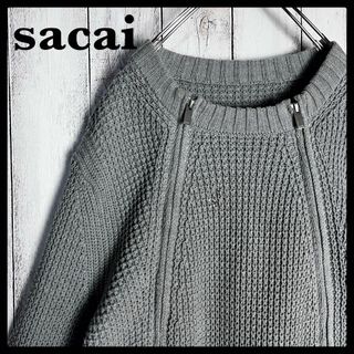 sacai - Nissy 西島隆弘 にっしー ニット セーター サカイ sacaiの通販