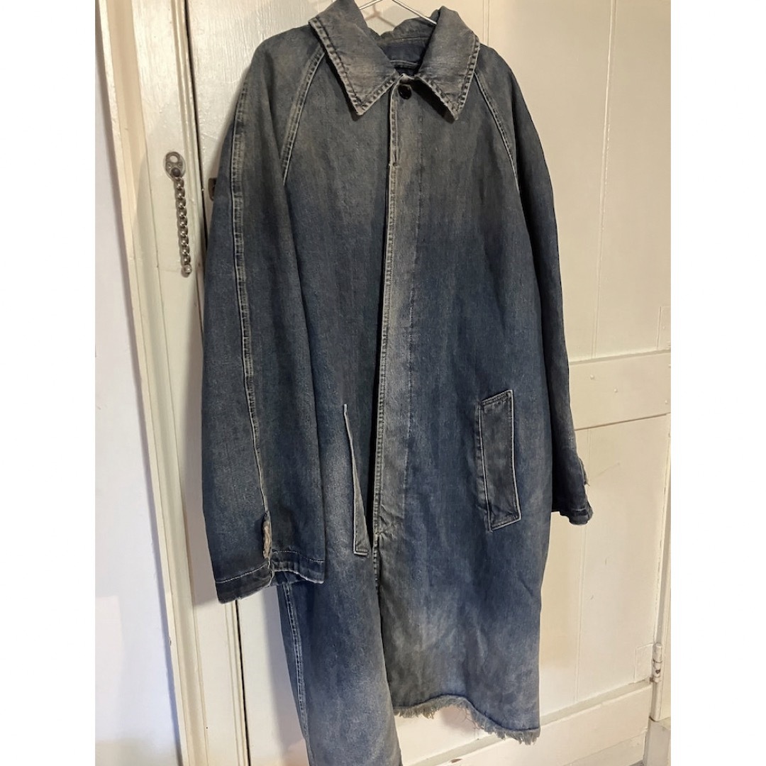 Balenciaga(バレンシアガ)のbalenciaga oversized denim coat デニムコート メンズのジャケット/アウター(Gジャン/デニムジャケット)の商品写真