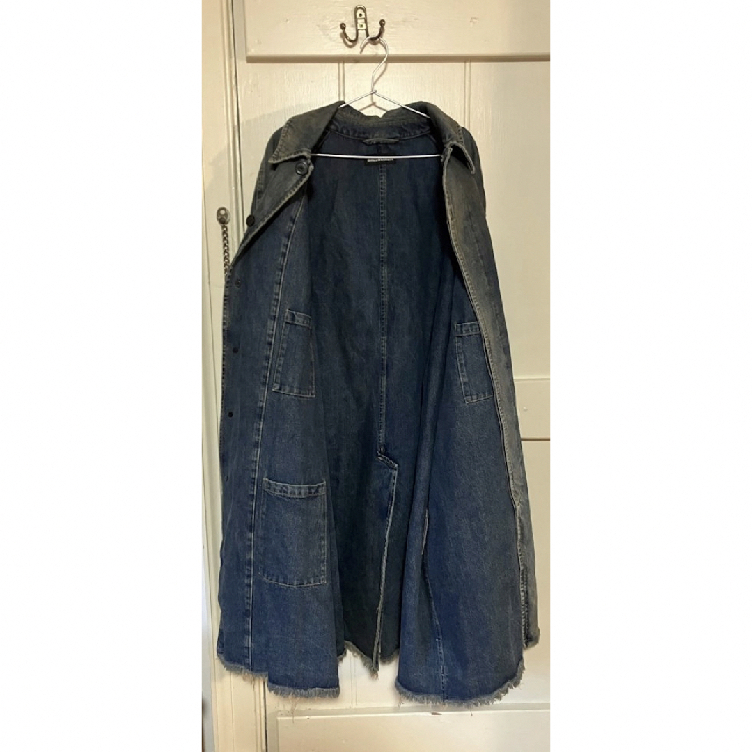 BALENCIAGA - balenciaga oversized denim coat デニムコートの BALENCIAGA - balenciaga oversized denim coat デニムコートの