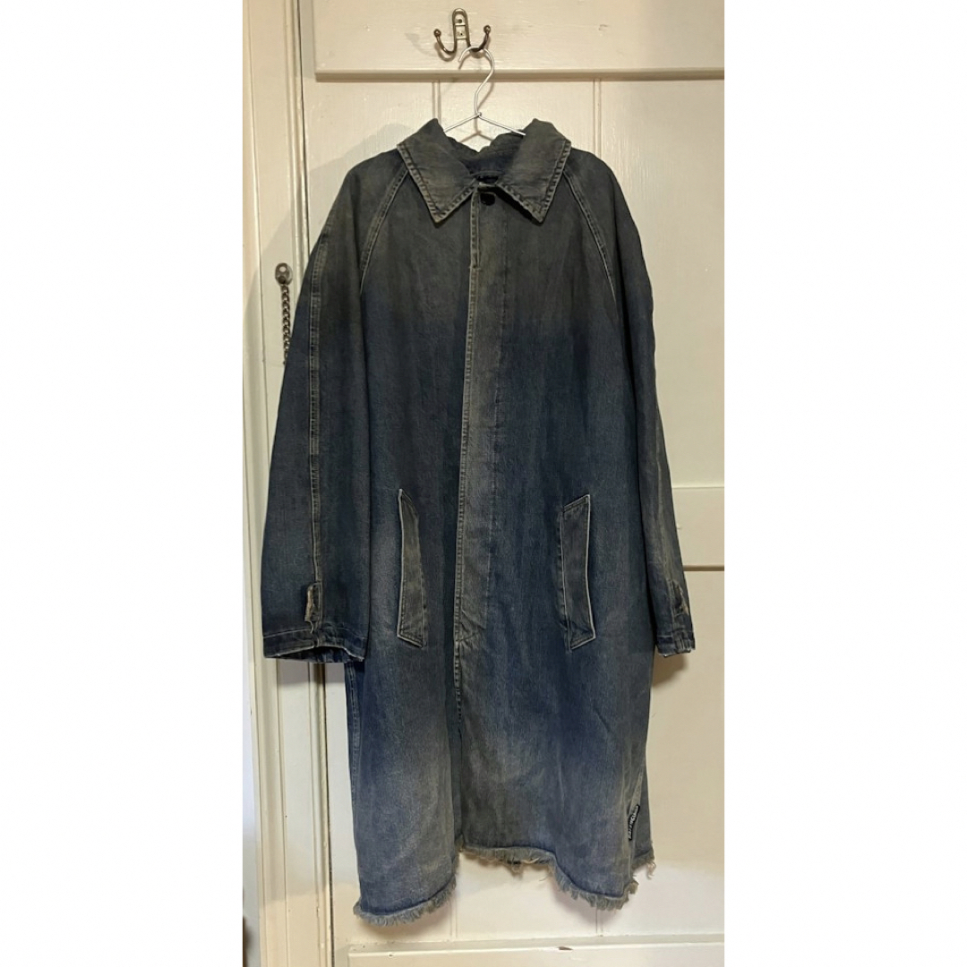 Balenciaga(バレンシアガ)のbalenciaga oversized denim coat デニムコート メンズのジャケット/アウター(Gジャン/デニムジャケット)の商品写真