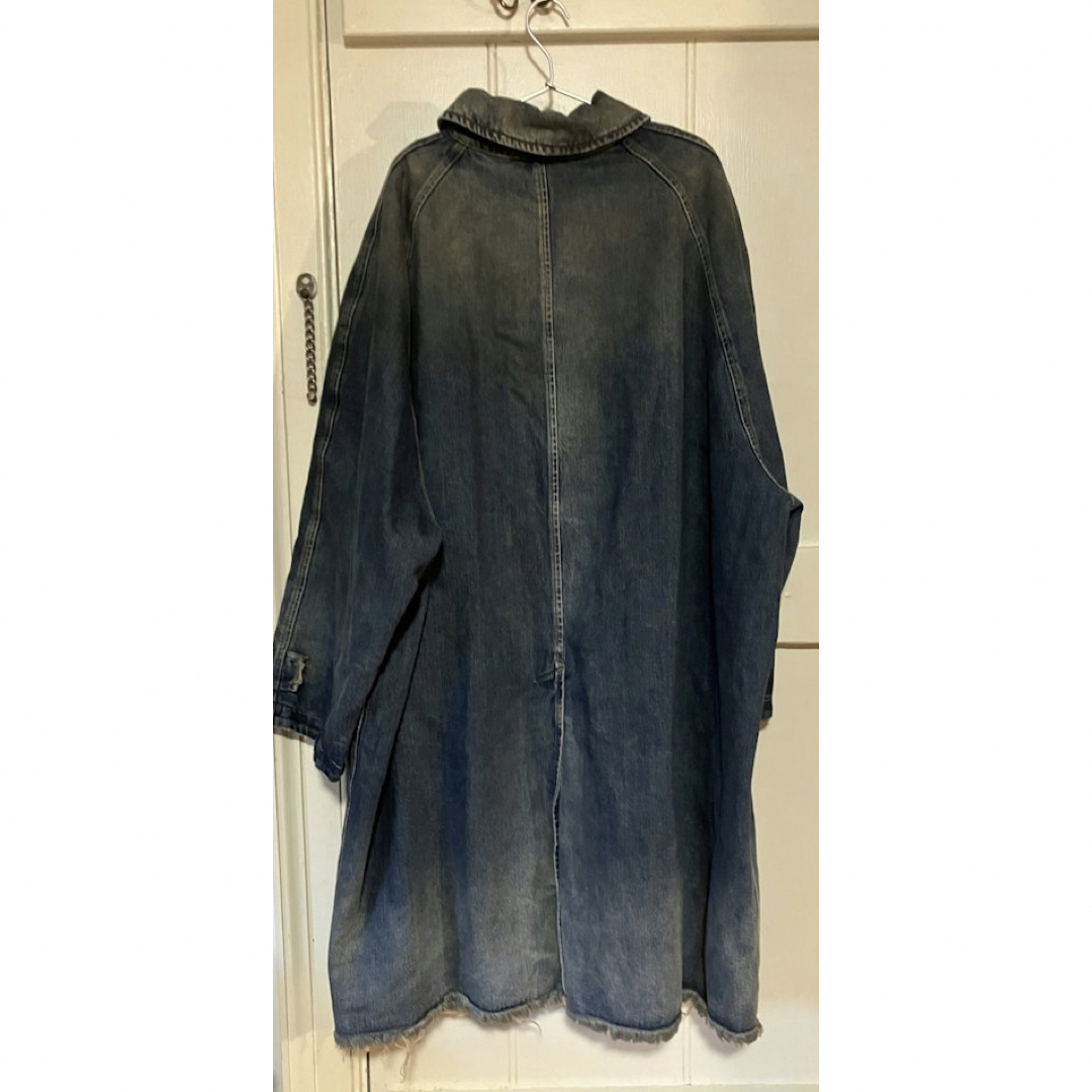 BALENCIAGA - balenciaga oversized denim coat デニムコートの BALENCIAGA - balenciaga oversized denim coat デニムコートの