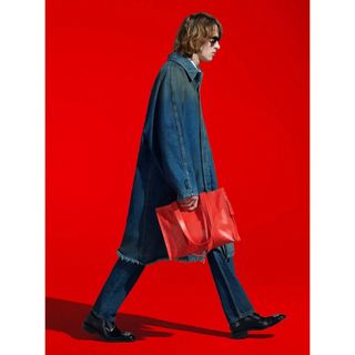 バレンシアガ(Balenciaga)のbalenciaga oversized denim coat デニムコート(Gジャン/デニムジャケット)