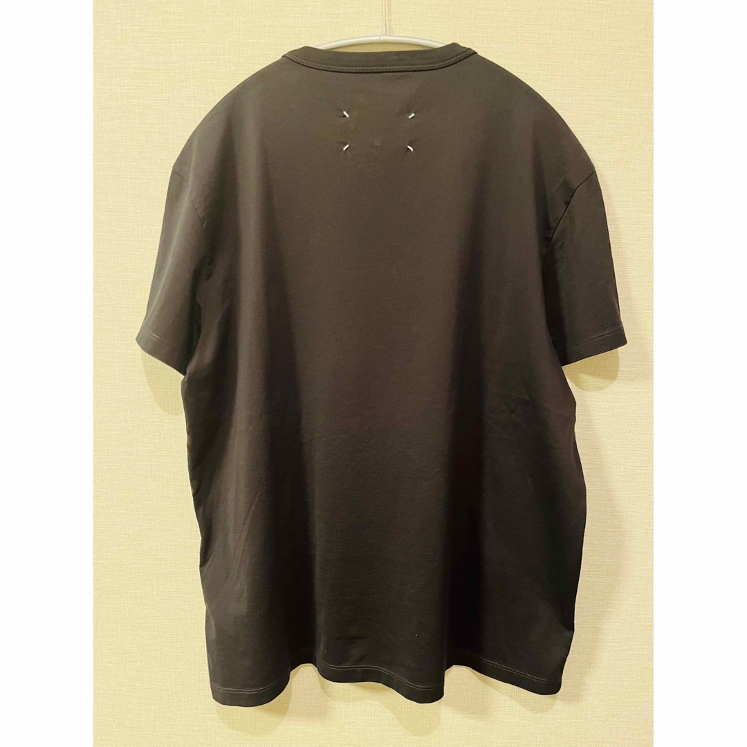 【新品未使用】Maison Margiela ロゴ刺繍 Tシャツ ブラック M