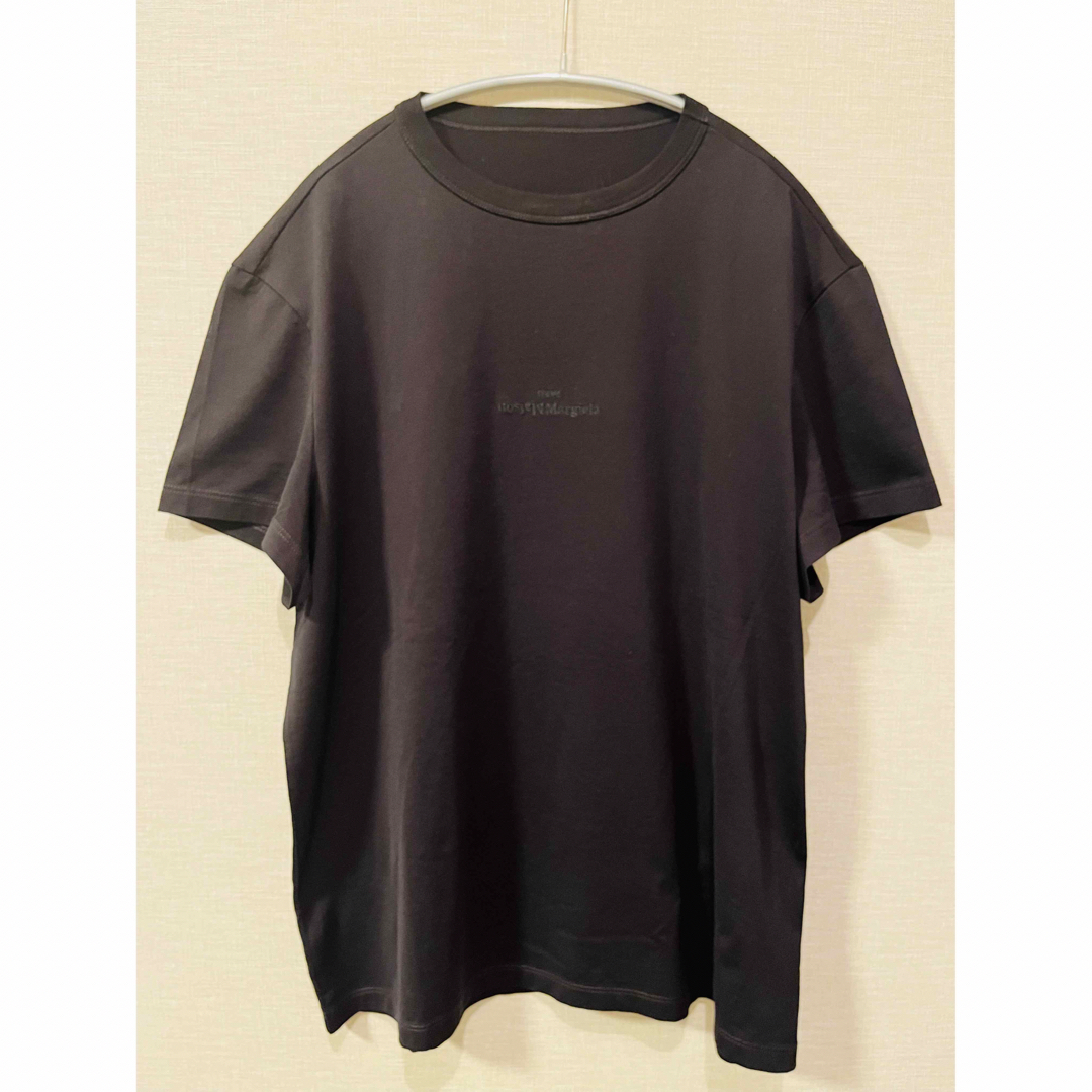 【新品未使用】Maison Margiela ロゴ刺繍 Tシャツ ブラック M