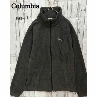 コロンビア(Columbia)のお洒落♪Colombia Ｌ　薄手フリース　チャコールグレー　アウター(マウンテンパーカー)