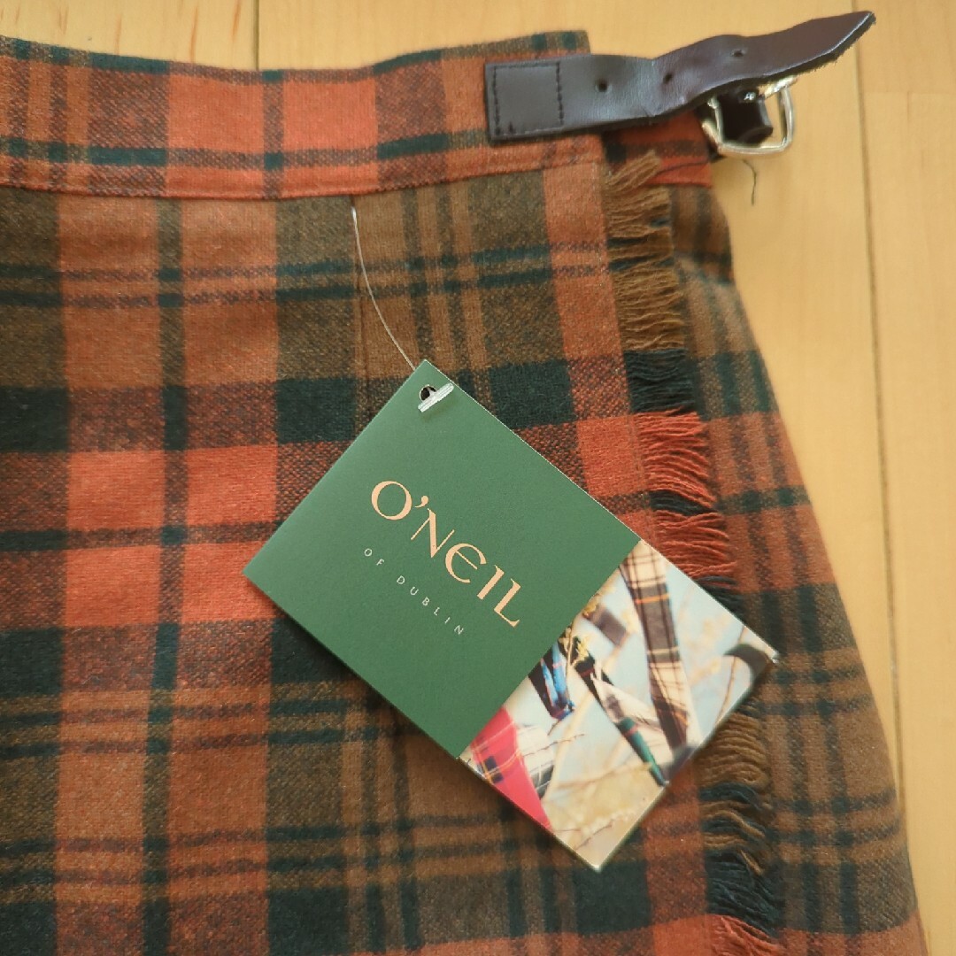 O'NEIL of DUBLIN(オニールオブダブリン)のオニールオブダブリン　O'NEILLOFDUBLIN　ウールスカート レディースのスカート(ひざ丈スカート)の商品写真