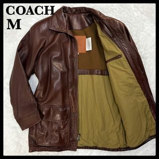 COACH - 最高級】COACH コーチ レザージャケット M-65 ミリタリーの ...